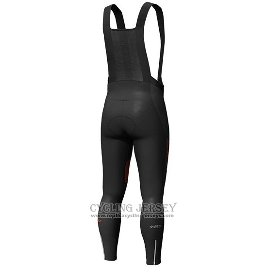 2019 Cycling Jersey Scott Rc Ff Red Black Long Sleeve And Bib Tight